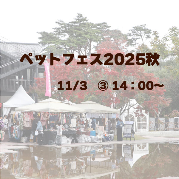 ARCHE! presents ペットフェス2025秋 in 宮城県松島離宮 1103-3